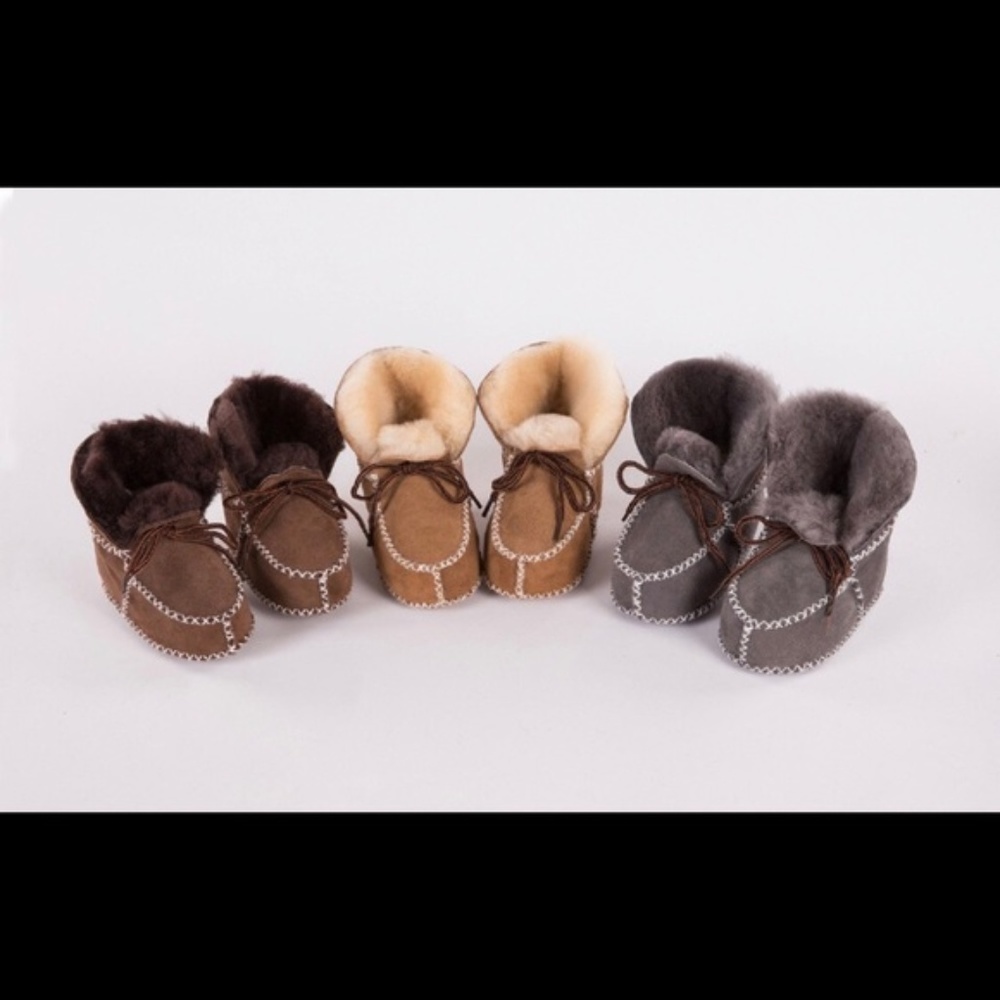 Baby boy girl’s sheepskin boot size 1 - Picture 5 of 7